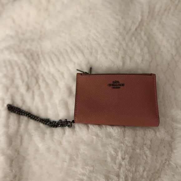 Coach Pink Chain Wallet - Picture 3 of 3